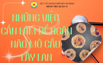 (HCDC) Những việc cần làm để ngăn não mô cầu lây lan